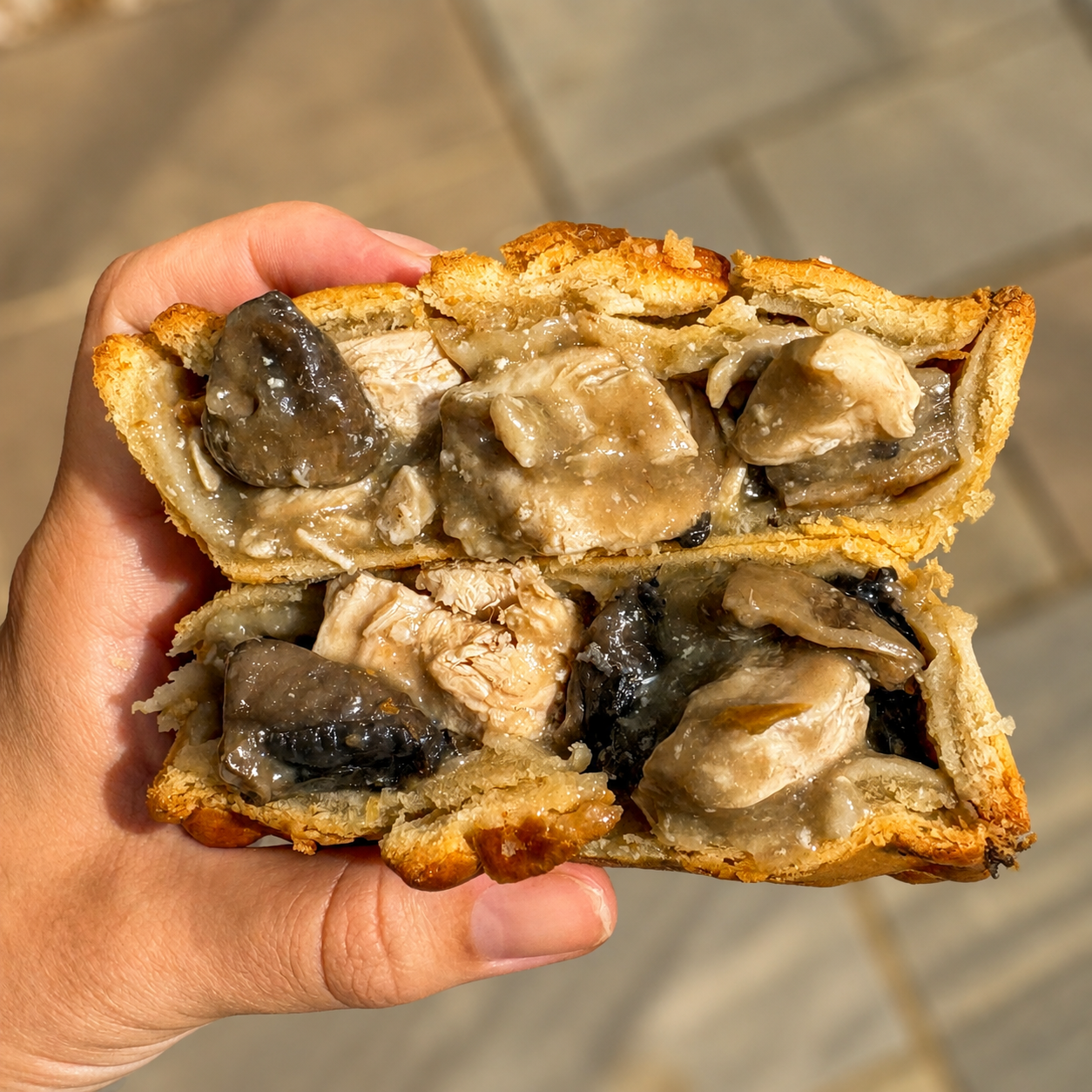 Chicken & Chestnut Mushroom